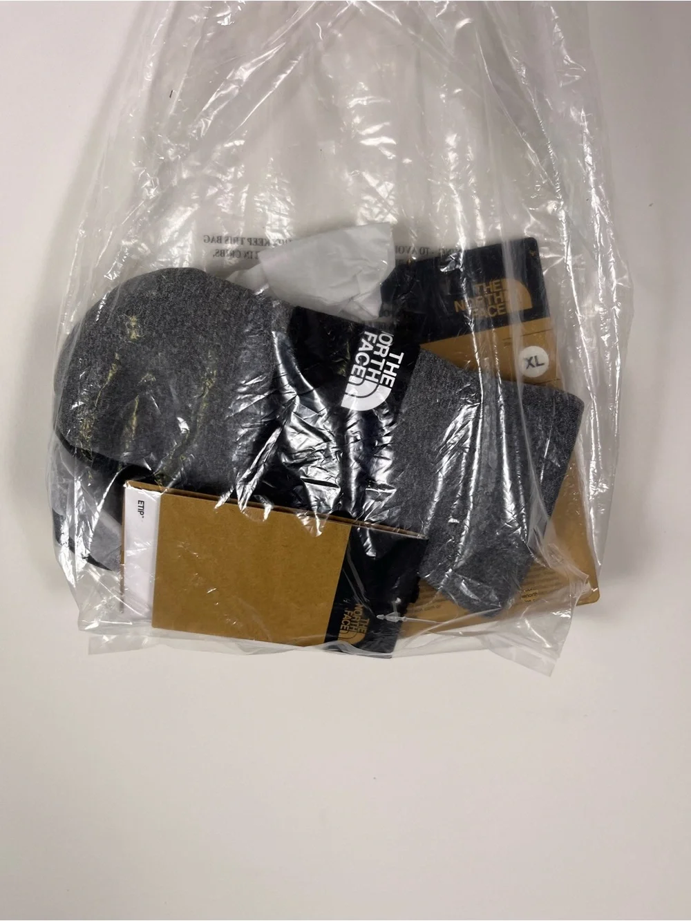 The North Face new tags